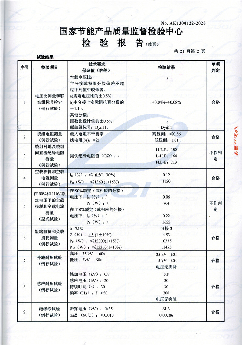 高低压试验报告-S11-1250江达江达江达油浸式变压器-2.jpg